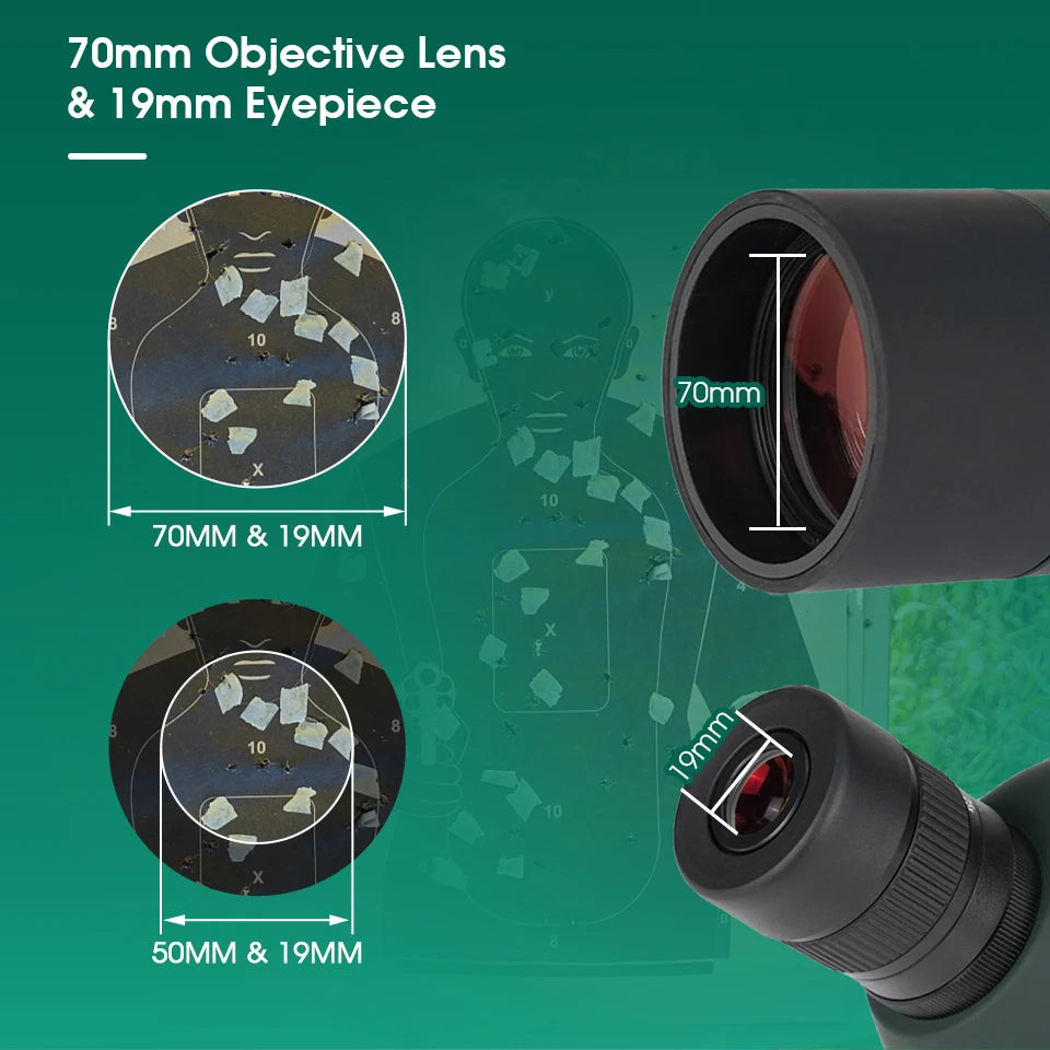 Svbony SV28 Spotting Scope 50/60/70/80mm Powerful Zoom With Tripod Waterproof,Camping equipment, Target Shooting,Bird Watching