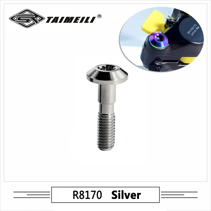 TAIMEILI Titanium alloy XT R8170/8070caliper set screws Repair modified screws
