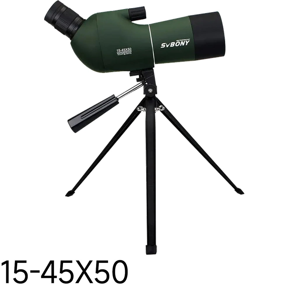 Svbony SV28 Spotting Scope 50/60/70/80mm Powerful Zoom With Tripod Waterproof,Camping equipment, Target Shooting,Bird Watching