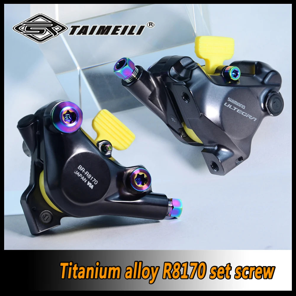 TAIMEILI Titanium alloy XT R8170/8070caliper set screws Repair modified screws