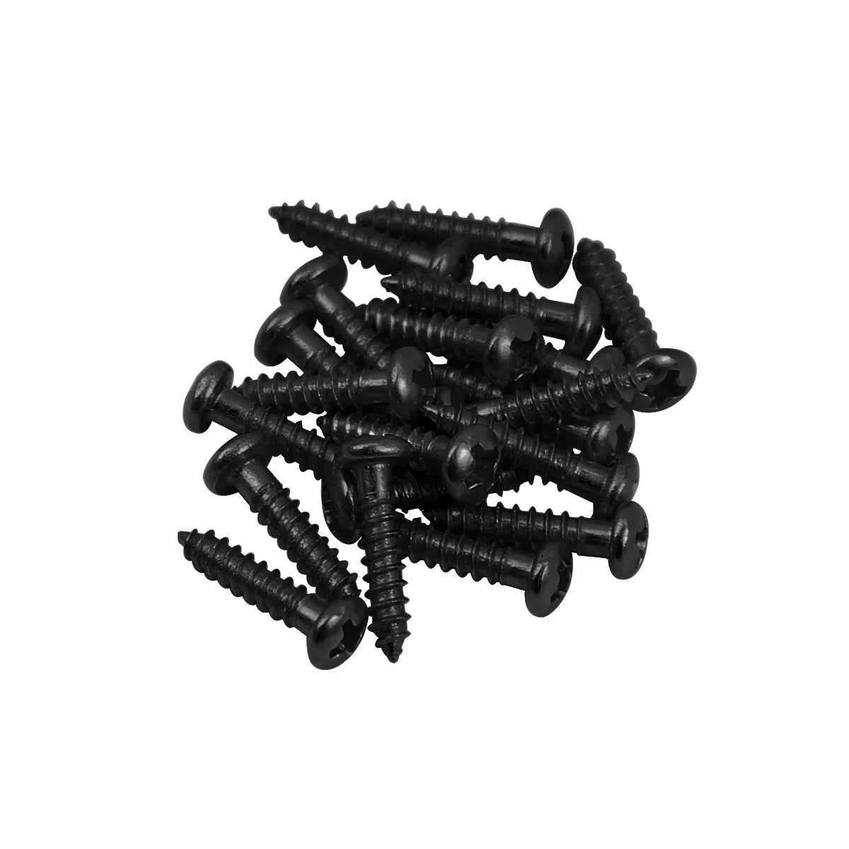 FLEOR 20PCS Round Head Screws 2.8x13mm Guitar String Locking Nut Mounting Screws String Tree Retainer Bar Screws