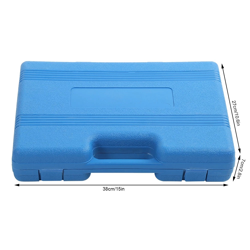 Ratchet Wrench Set 1/4in 1/2in CR40 Steel Socket Set Tool Case + Box Hand Tool Kits Ratchet Wrench Set Box Hand Tool Kits