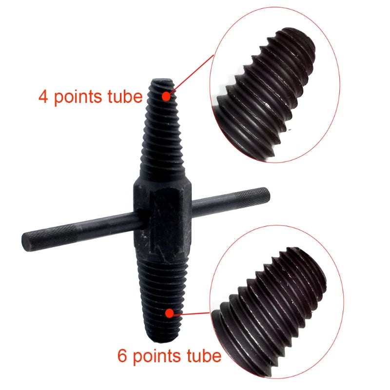 3pcs Inch 3/4 Inch Wire Screw Extractor Broken Water Pipe Thread Repair Tap DropShipping