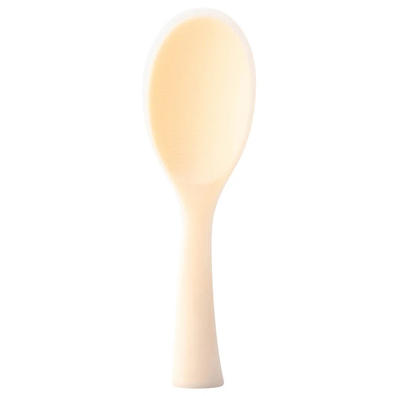 1Pc Vertical Silicone Rice Spoon Kitchen Non-stick High Temperature Resistant Rice Spoon Household Items