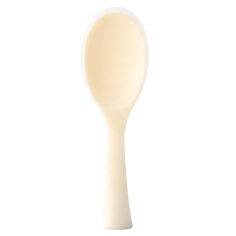 1Pc Vertical Silicone Rice Spoon Kitchen Non-stick High Temperature Resistant Rice Spoon Household Items