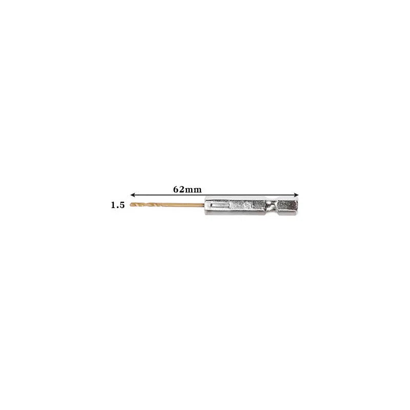 Hexagonal handle 13pc Titanium Twists drill 1.5-6.5mm electric drill screwdriver drilling reaming drill tool