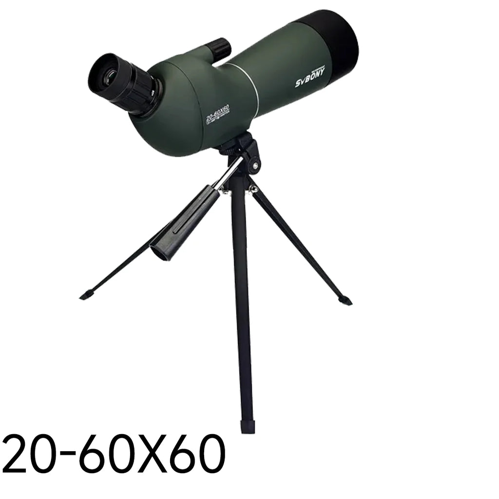 Svbony SV28 Spotting Scope 50/60/70/80mm Powerful Zoom With Tripod Waterproof,Camping equipment, Target Shooting,Bird Watching
