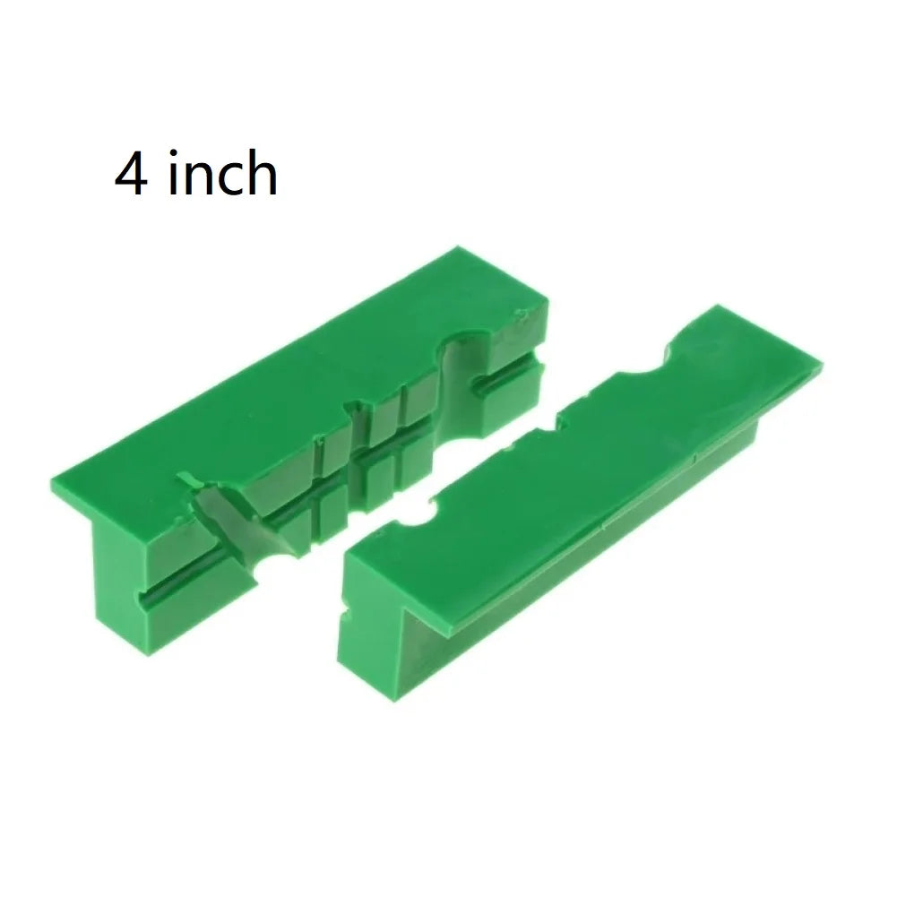 2pcs 4/5/6 Inch Magnetic Soft Pad Jaw Rubber For Metal Vise Bench Machine Tools For Metal Vise Bench Machine Tools