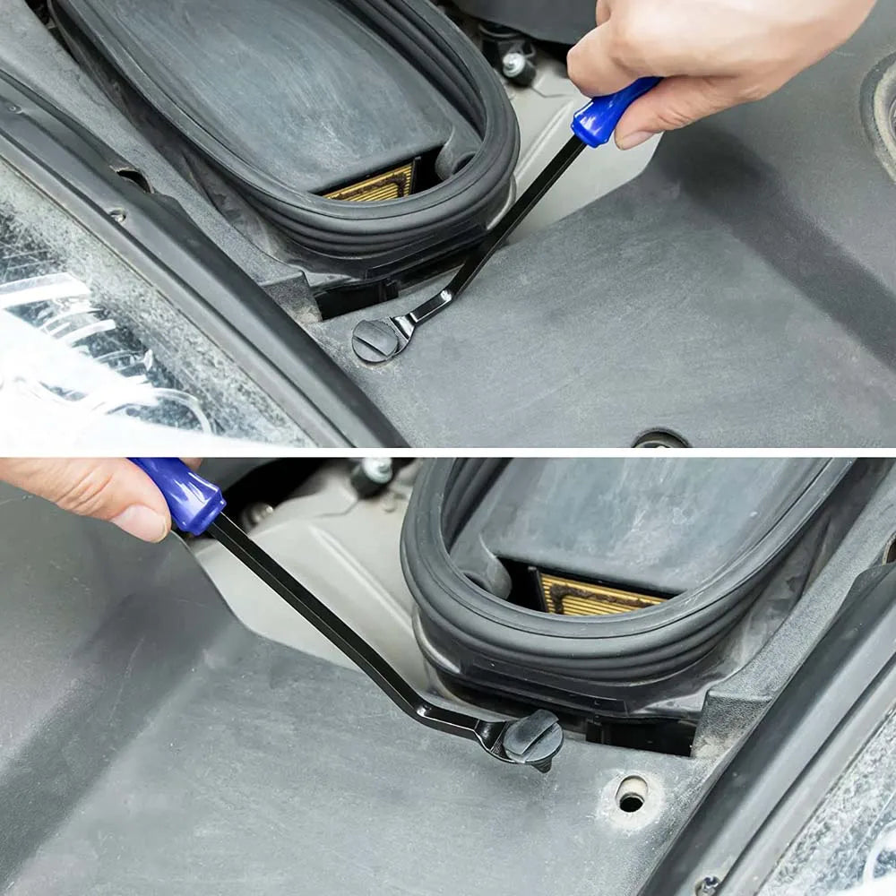Auto Door Clip Panel Trim Removal Tool Kits Navigation Blades Disassembly Seesaw Car Interior Plastic Seesaw Conversion Tools