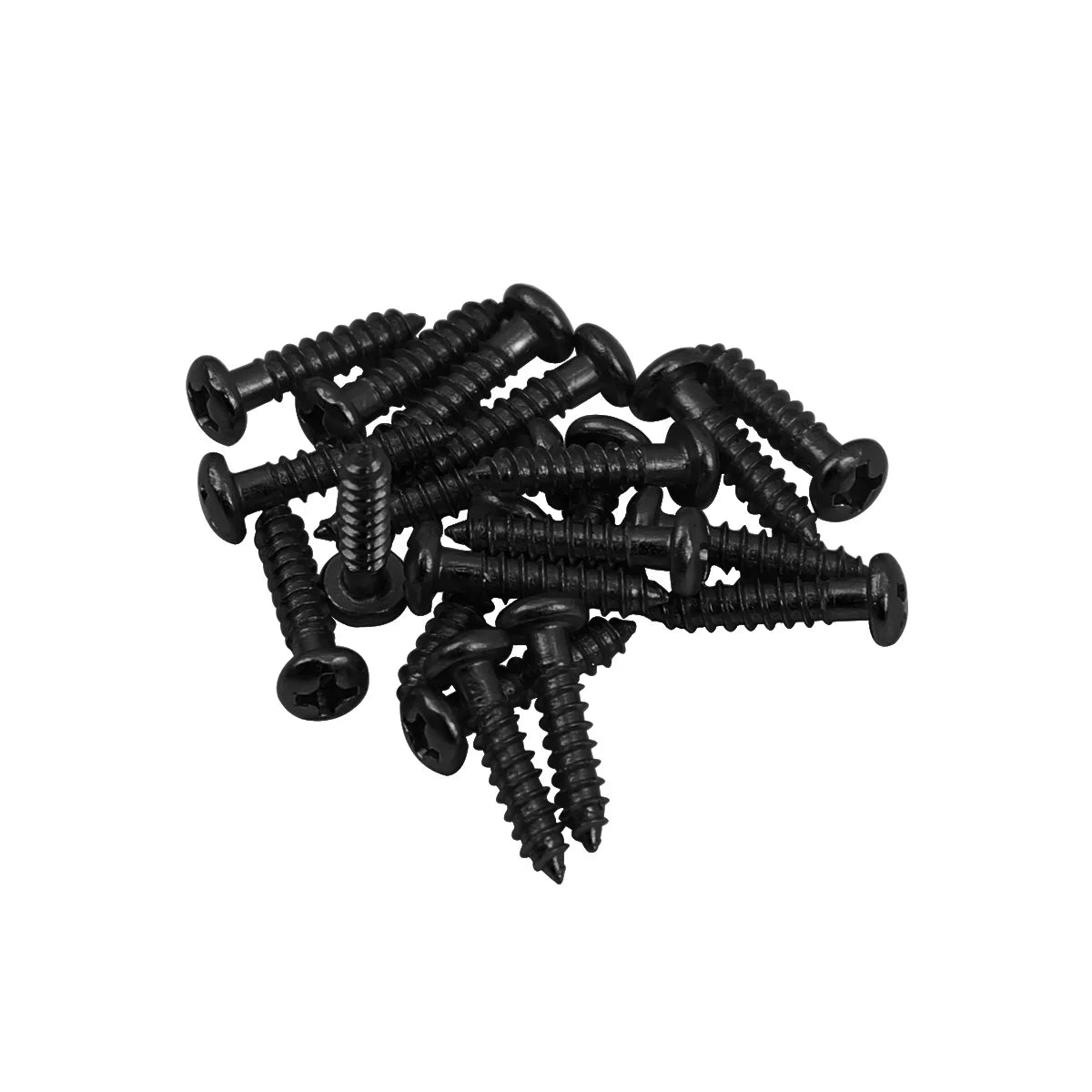 FLEOR 20PCS Round Head Screws 2.8x13mm Guitar String Locking Nut Mounting Screws String Tree Retainer Bar Screws
