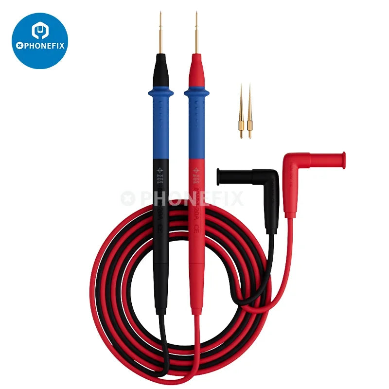 BST-050 JP Superfine Universal Digital Multimeter Probe Test Leads Needle Tip Tester Lead Probe Wire Pen Cable Multimeter Feeler