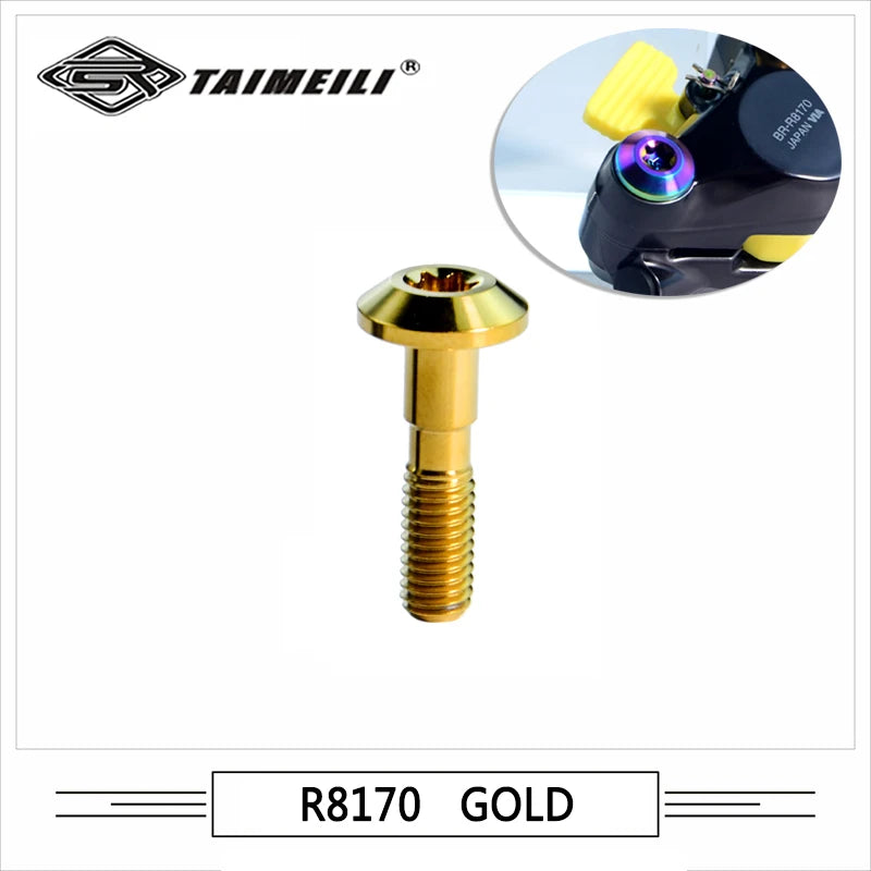 TAIMEILI Titanium alloy XT R8170/8070caliper set screws Repair modified screws