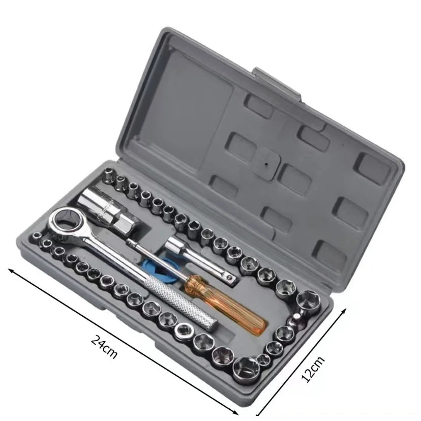 Case Case Tools Sockets With 40 Pieces