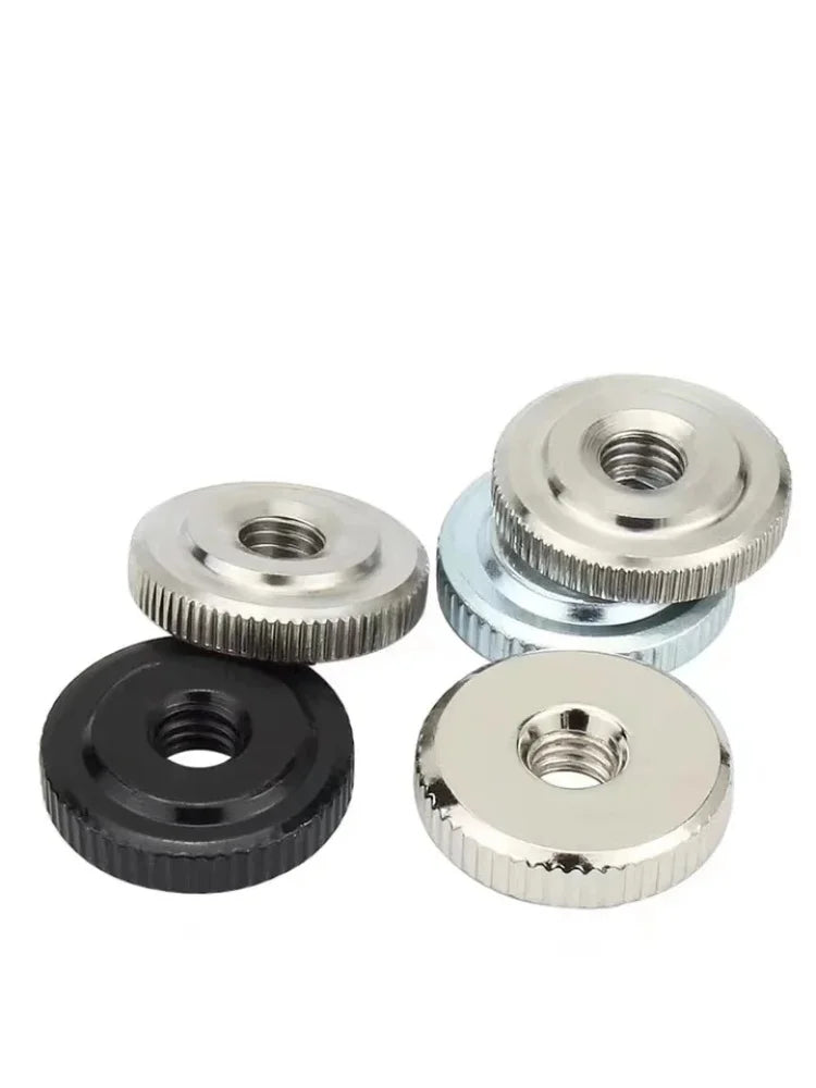 GB807 DIN467 Handle Nuts Knurled Thumb Nuts Black M3-M10