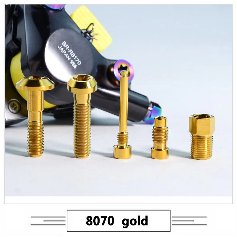 TAIMEILI Titanium alloy XT R8170/8070caliper set screws Repair modified screws
