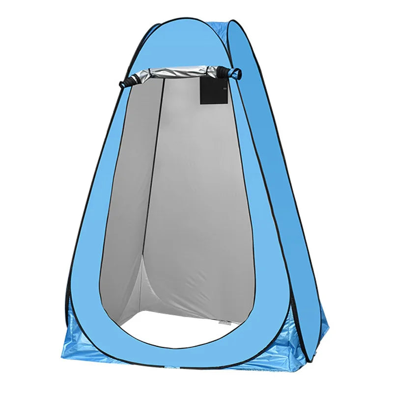 Portable Outdoor Camping Tent Shower Tent Simple Bath Cover Changing Fitting Room Tent Mobile Toilet Fishing Photography Tent