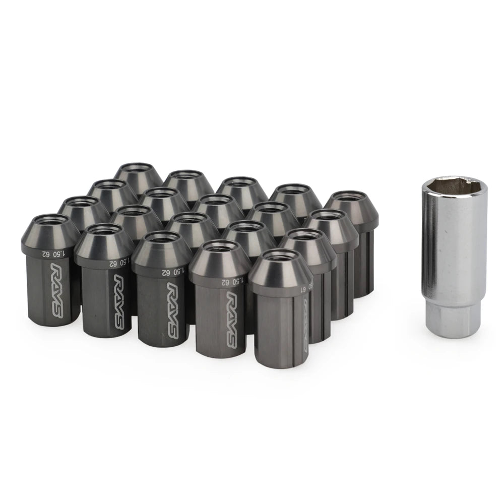 Aluminum car Wheel Lock Nuts Racing Lug Nuts Length 42MM 12x1.5/1.25 for RAYS racing nuts Car Accessories universial New