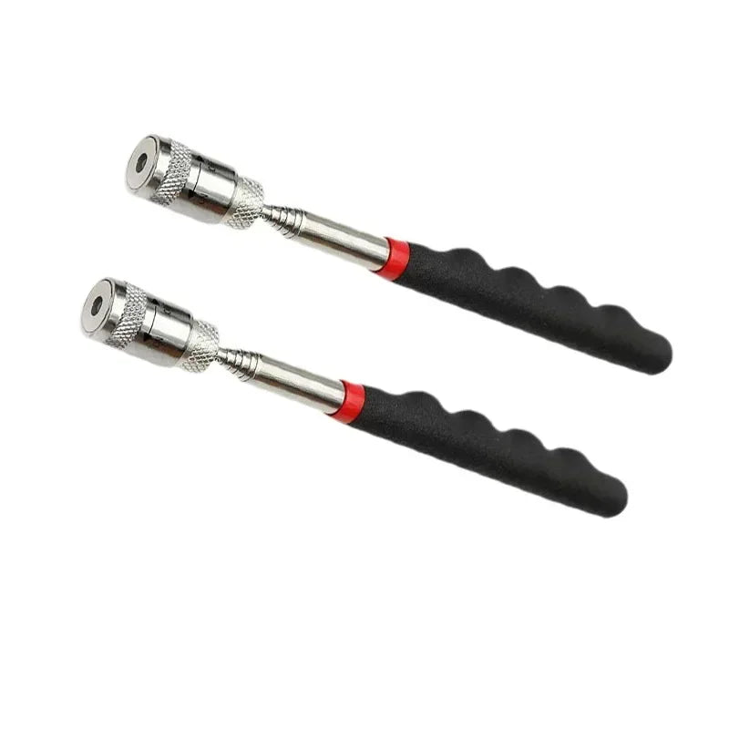 Telescopic Magnetic Pen  Extendable Pickup Rod Stick  with Light Mini Portable Magnet Pick Up Tool for Picking Up Screws Nut Bol