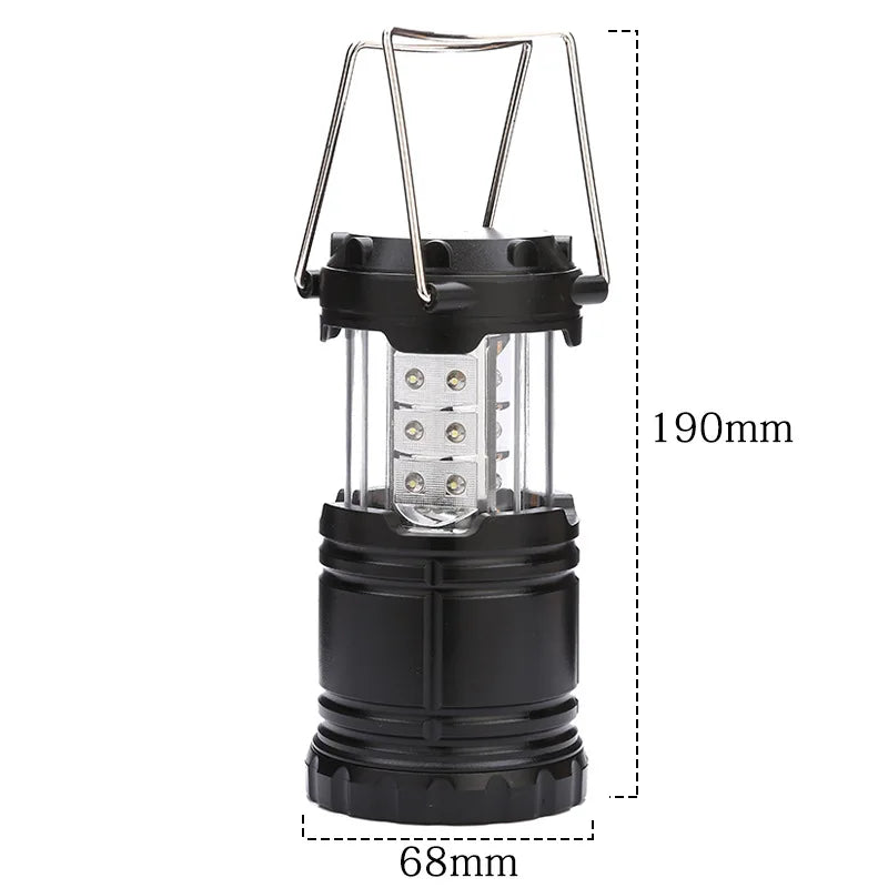 Portable COB Telescopic Camping Light Outdoor Light Tent Light Lantern Foldable Pole LED Camping Lantern