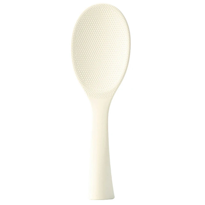 1Pc Vertical Silicone Rice Spoon Kitchen Non-stick High Temperature Resistant Rice Spoon Household Items