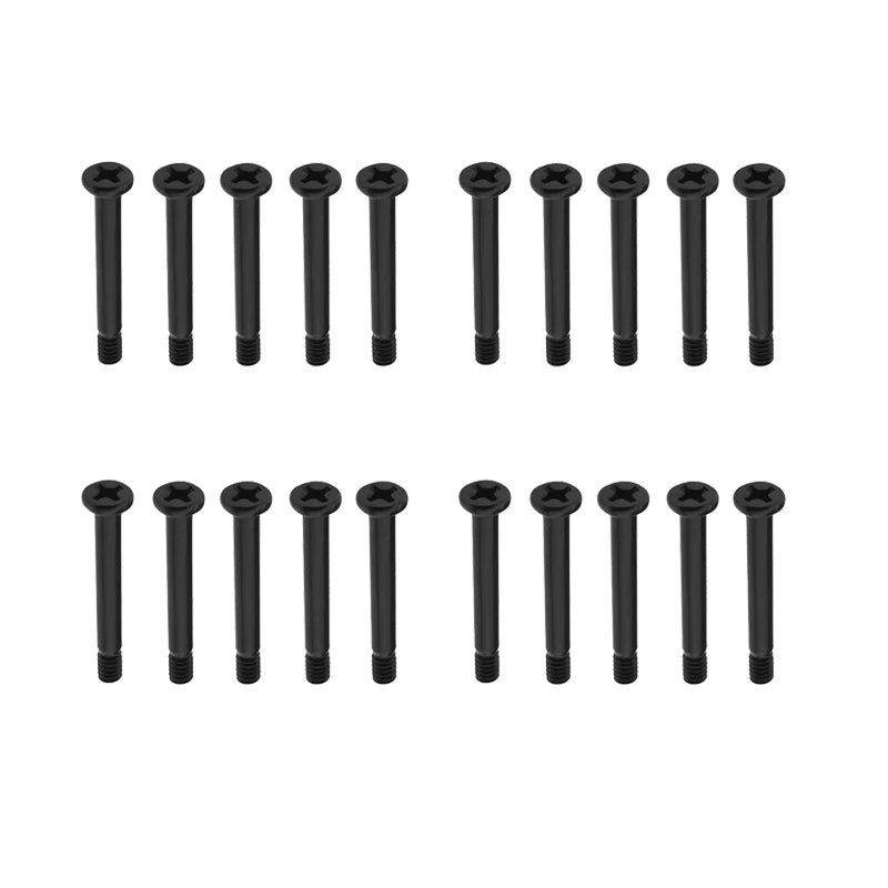20PCS Computer Case Fan Screws Kit PC Fan Screws Housing Radiator Screws Computer Chassis Fan Components
