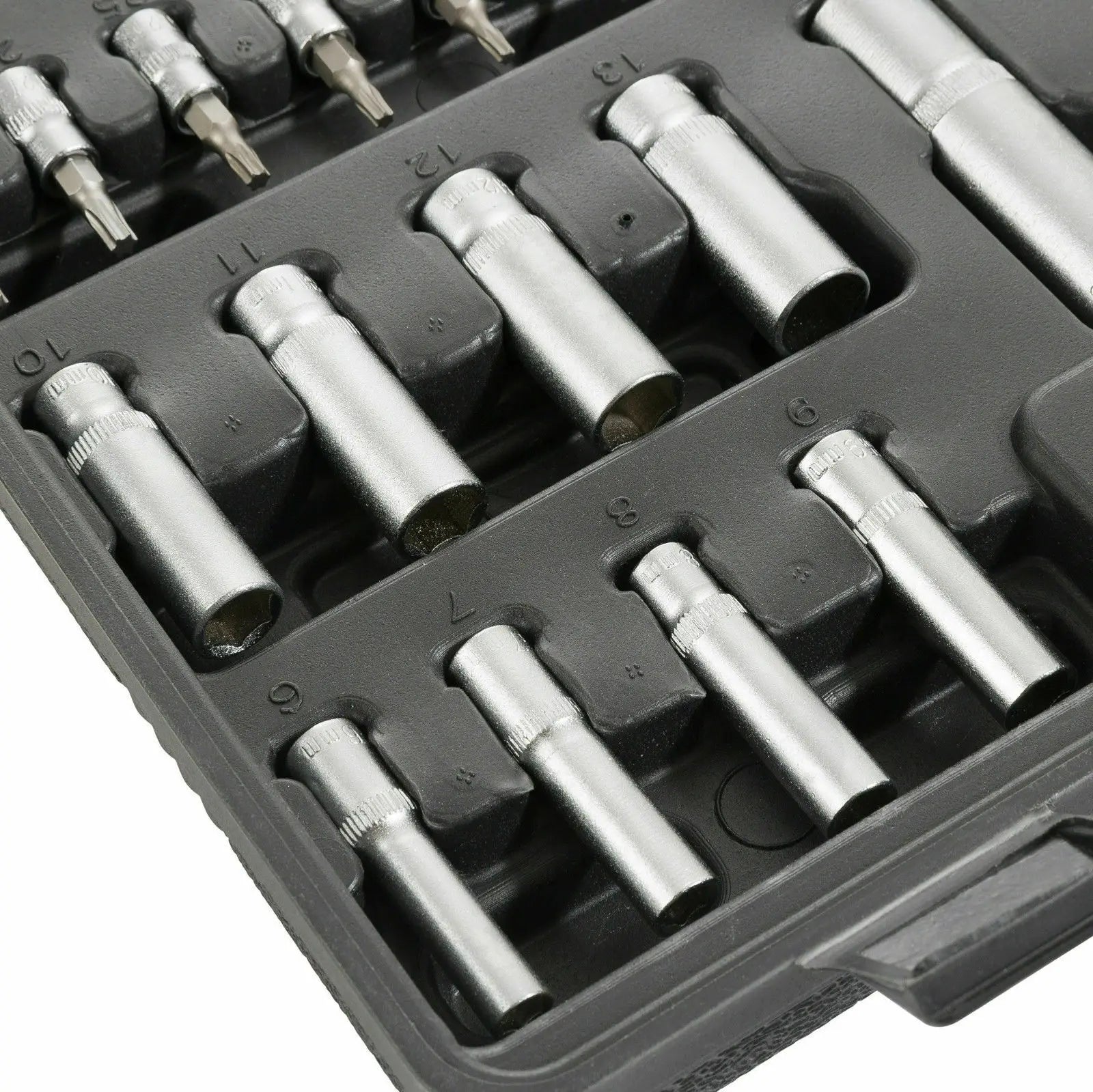 Tool Case 108 Pieces Ratch 1/2" 1/4" Mannesmann Type Suitcase